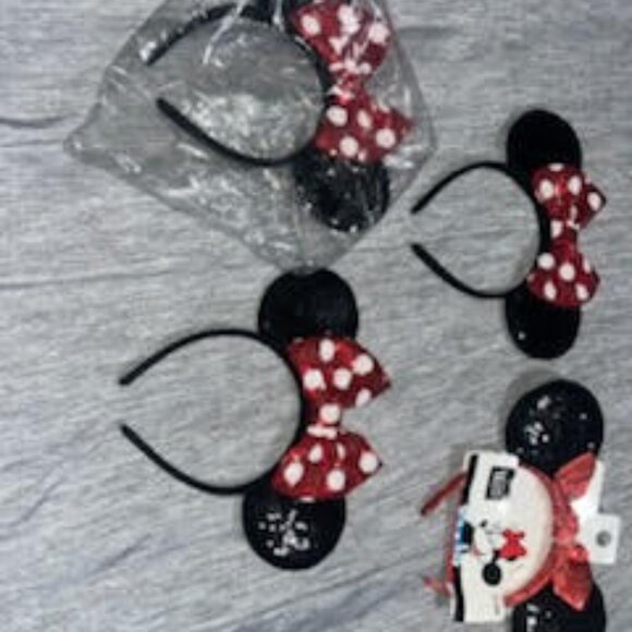 Lot Of (4) Minnie Ears - All Brand New - Picture 2 of 2
